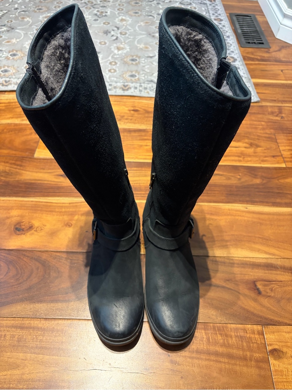 UGG Tall Waterproof Boots Black US 7.5